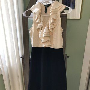 Gorgeous Ralph Lauren Ruffle dress - Size 2 - Silk